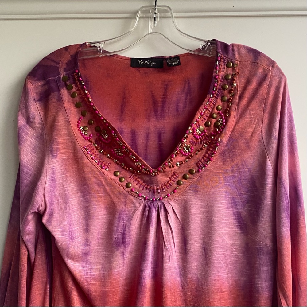 Raviya Tie Dye Cover Up Dress - Picture 2 of 7